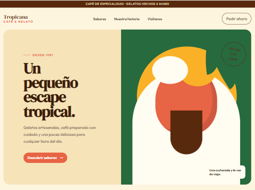 Tropicana Gelato